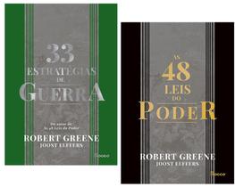 Livro As 48 leis do poder + 33 estratégias de guerra