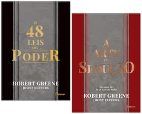 Livro As 48 Leis do Poder+ A Arte Da Sedução Robert Greene Capa Dura - Rocco Livro As 48 Leis do Poder+ A Arte Da Sedução Robert Greene Capa Dura - Rocco