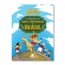 Livro As aventuras de Caramelo : A chegada da corte portuguesa ao Brasil - volume 2 - Ulisses Trevisan Palhavan - Texugo
