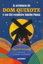 Livro - As aventuras de Dom Quixote e seu fiel escudeiro Sancho Pança Livro - As aventuras de Dom Quixote e seu fiel escudeiro Sancho Pança