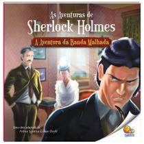 Livro - As Aventuras de Sherlock Holmes: A Aventura da Banda Malhada (Nível 4 / Paradidáticos Todolivro)