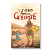 Livro As Cinco Pedrinhas que vencem o gigante - Fátima Nogueira e ilustrações de Patrícia Mota Livro As Cinco Pedrinhas que vencem o gigante - Fátima Nogueira e ilustrações de Patrícia Mota