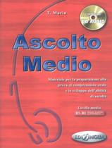 Livro - Ascolto Medio (B1-B2) - Libro Di Classe + Audio Cd Livro - Ascolto Medio (B1-B2) - Libro Di Classe + Audio Cd
