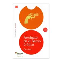 Livro Asesinato en el Barrio Gótico Nível 2 Espanhol Cd Audio