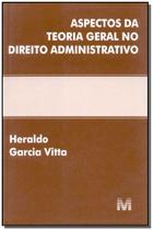 Livro - Aspectos da teoria geral no direito administrativo - 1 ed./2001