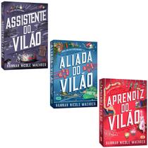 Livro Assistente do Vilão (Aprendiz, Aliada) Livro 1, 2, 3 - Hannah Nicole Maehrer Editora Alt