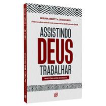 Livro Assistindo Deus Trabalhar Miriam Abbott e Jane Burns Livro Assistindo Deus Trabalhar Miriam Abbott e Jane Burns
