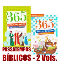 Livro Atividade Infantil Com Histórias Bíblicas Kit 2 Vols - Ciranda Cultural