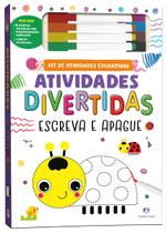 Livro - Atividades divertidas - Kit escreva e apague