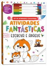 Livro - Atividades fantásticas - Kit escreva e apague