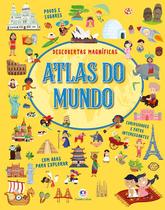 Livro - Atlas do mundo - Descobertas Magníficas com abas para explorar Livro - Atlas do mundo - Descobertas Magníficas com abas para explorar