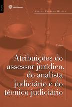 Livro - Atribuições do assessor jurídico, do analista judiciário e do técnico judiciário