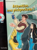 Livro - Attention aux pickpockets ! + cd audio lff b1