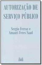 Livro - Autorização de serviço público - 1 ed./2018