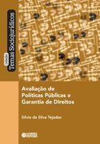 Livro - Avaliação de Políticas Públicas e Garantia de Direitos