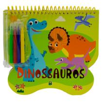 Livro - Aventuras com Cores: Dinossauros