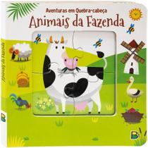 Livro - Aventuras em Quebra-cabeça: Animais da Fazenda
