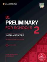 Livro - B1 Preliminary For Schools 2 StudentS Book With Answers With Audio With Resource Bank - CAMBRIDGE UNIVERSITY
