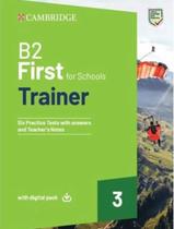 Livro - B2 First For Schools Trainer 3 - Trainer With Answers With Digital Pack