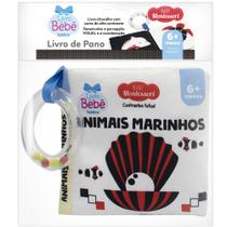 Livro - Baby Montessori - Contrastes Fofos! Animais marinhos