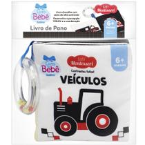 Livro - Baby Montessori - Contrastes fofos! Veículos Livro - Baby Montessori - Contrastes fofos! Veículos