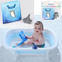 Livro Banho Com Bichinho Tubarão Pimpolho