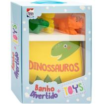 Livro - Banho Divertido + Toys: Dinossauros