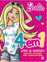 Livro - Barbie - 4 em 1 - Livro de diversão