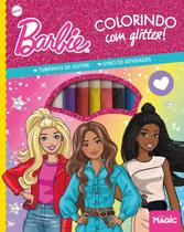 Livro - Barbie - Colorindo Com Glitter