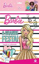 Livro - Barbie - com giz de cera
