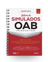 Livro - BATERIA DE SIMULADOS OAB 1ª FASE - 2ª ED - 2021