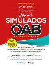 Livro - Bateria de Simulados OAB 1ª Fase - 4ª ED - 2023