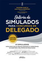 Livro - Bateria de Simulados para Concursos de Delegado - 1ª ED - 2022