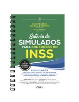 Livro - Bateria de Simulados para Concursos do INSS - 1ª ED - 2022