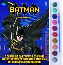 Livro - Batman Livro Para Pintar com Aquarela