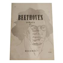 Livro beethoven sonata op. 14 n. 01 para piano rev. casella