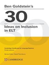 Livro - Ben GoldsteinS 30 Ideas On Inclusion Livro - Ben GoldsteinS 30 Ideas On Inclusion