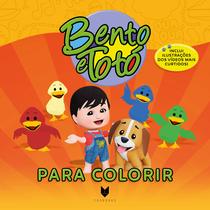Livro - Bento e Totó para colorir