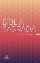 Livro - Bíblia ACF Prisma Coral, Brochura, Econômica