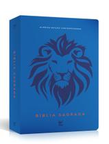 Livro - Biblia Aec - Letra Grande - Capa Pu Impresso - Azul