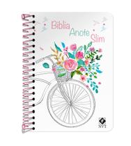 Livro - Bíblia Anote NVT Slim espiral - Bike