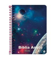 Livro - Bíblia Anote NVT Slim espiral - Universo