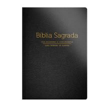 Livro - Bíblia ARC Extra Gigante - Dicionário e concordância - Luxo Preta