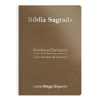 Livro - Bíblia ARC Meha Gigante - Luxo Bege
