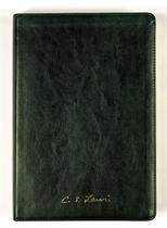 Livro - Bíblia C.S. Lewis NAA, Capa luxo verde, Leitura Perfeita