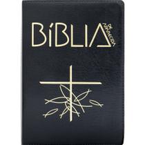 Livro - Bíblia de Aparecida - Letra grande preta