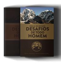 Livro - Bíblia de Estudo: Desafios de todo homem - 3ª edição - NVT