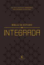 Livro - Bíblia de Estudo Integrada, NVI, Couro Soft, Marrom