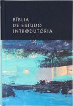 Livro - Bíblia de Estudo introdutória, NVI, Capa dura com tecido, Leitura Perfeita
