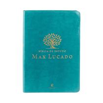 Livro - Bíblia de Estudo Max Lucado (NVI, capa em courosoft verde, Leitura Perfeita): Nova Versão Internacional